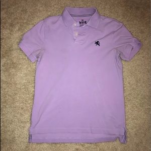 Express Purple Polo Shirt XS
